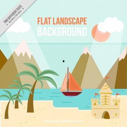 平面的海上,探索神秘海洋的奥秘与奇观